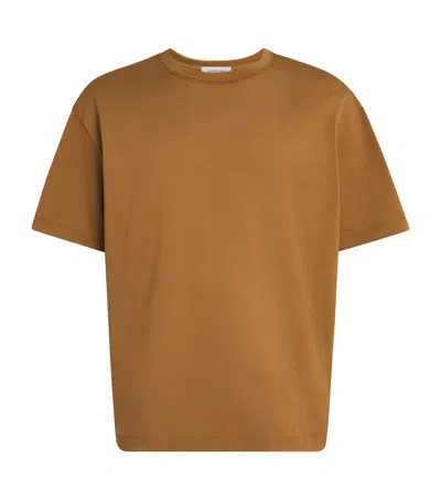 Le 17 Septembre Cotton T-shirt In Brown