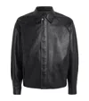 Le 17 Septembre Faux Leather Jacket In Black