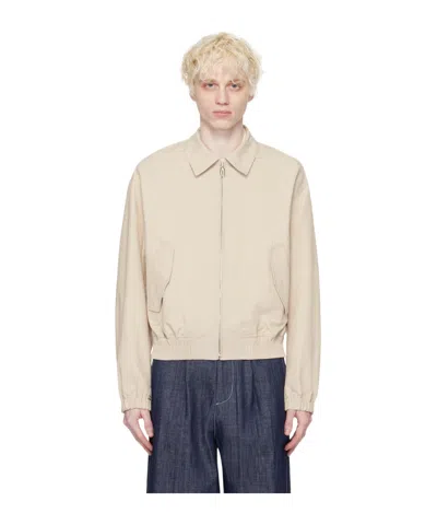 Le 17 Septembre Long-sleeved Casual Jacket In White