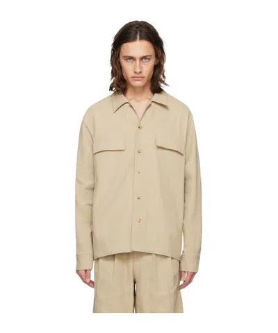 Le 17 Septembre Long-sleeved Shirt In Nude