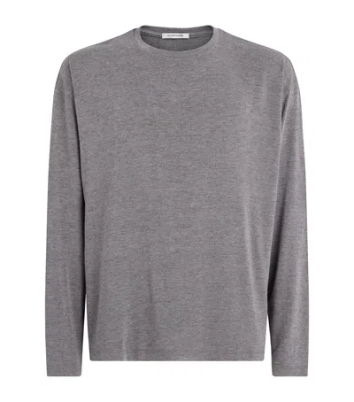 Le 17 Septembre Long-sleeve T-shirt In Grey