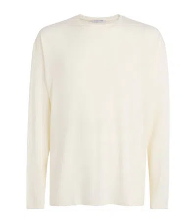 Le 17 Septembre Long-sleeve T-shirt In White
