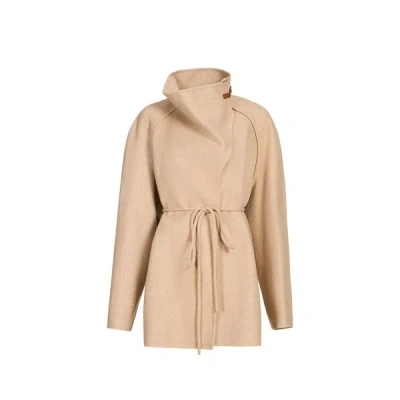 Le 17 Septembre Manteau Ample En Laine In Neutral