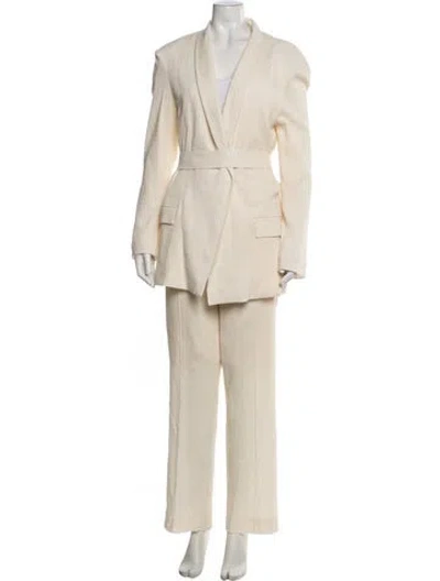 Pre-owned Le 17 Septembre Pantsuit In Neutral