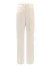 Le 17 Septembre Satin Trouser In Beis