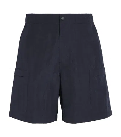 Le 17 Septembre Tailored Shorts In Navy