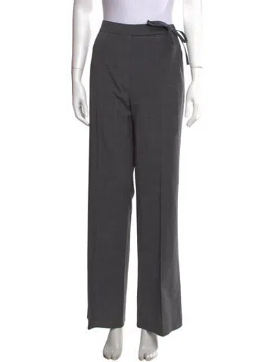 Pre-owned Le 17 Septembre Wide Leg Pants In Grey