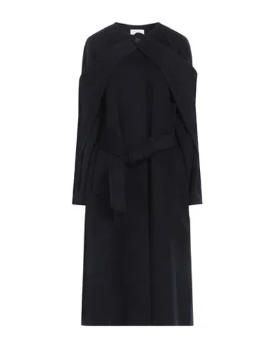 Le 17 Septembre Woman Coat Black Size 6 Wool, Nylon