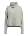 Le 17 Septembre Woman Jacket Sage Green Size 4 Polyester In Sage Green