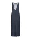 Le 17 Septembre Woman Midi Dress Navy Size 6 Polyester, Polyurethane In Navy Blue