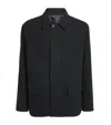 Le 17 Septembre Wool Field Jacket In Black