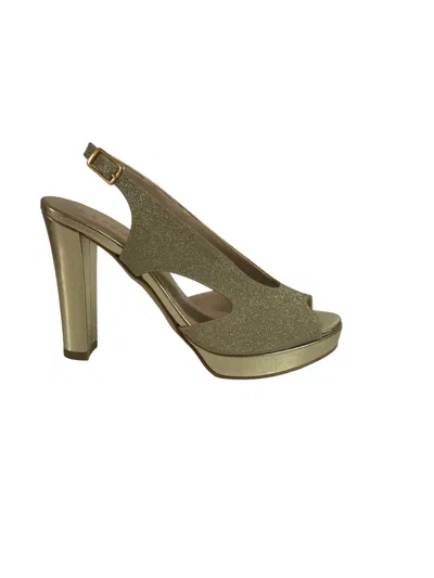 Le Beatrici Women's Shoes  A7039_platin In Gold