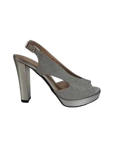 Le Beatrici Women's Shoes  A7039_silver In Gray