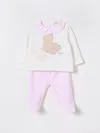 Le Bebé Co-ord Le Bebe' Kids Color Yellow Cream In Multi