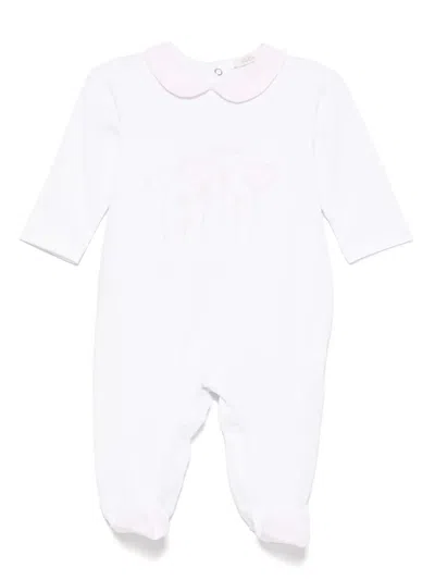 Le Bebé Enfant Babies' Embroidered Pajamas In White