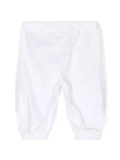 Le Bebé Enfant Babies' Mid-rise Cargo Trousers In White