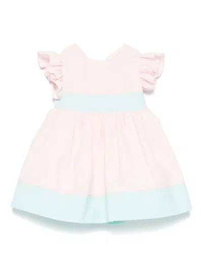 Le Bebé Enfant Babies' Ruffle-detailed Dress In Pink