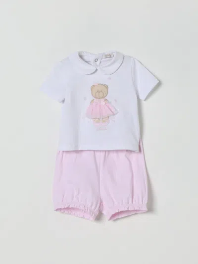 Le Bebé Babies' Pack Le Bebe' Kids Color Pink In White