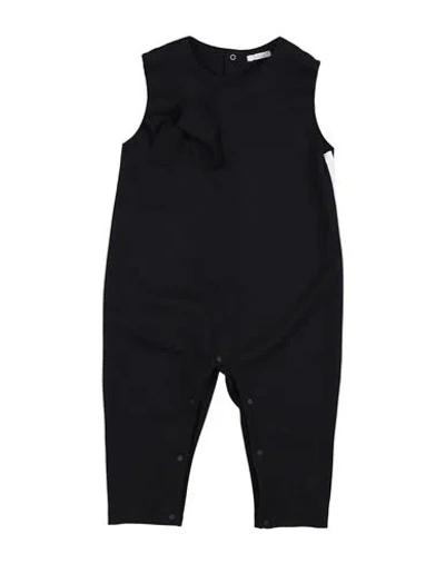 Le Bebé Newborn Girl Baby Jumpsuits & Overalls Black Size 3 Viscose, Polyamide, Elastane