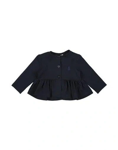 Le Bebé Babies'  Newborn Girl Cardigan Midnight Blue Size 3 Cotton, Elastane