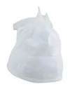 Le Bebé Newborn Girl Hat White Size 1 Cotton, Elastane In Blue