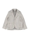 Le Bebé Toddler Boy Blazer Light Grey Size 4 Viscose, Polyester, Elastane In Grey
