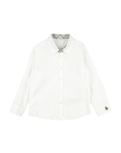 Le Bebé Babies'  Toddler Boy Shirt White Size 3 Cotton, Elastane