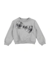 Le Bebé Toddler Girl Sweatshirt Light Grey Size 4 Cotton, Elastane In Gray