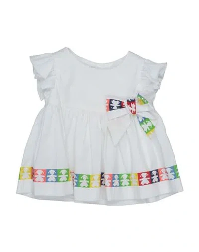 Le Bebé Woman Top White Size 6 Cotton, Polyester