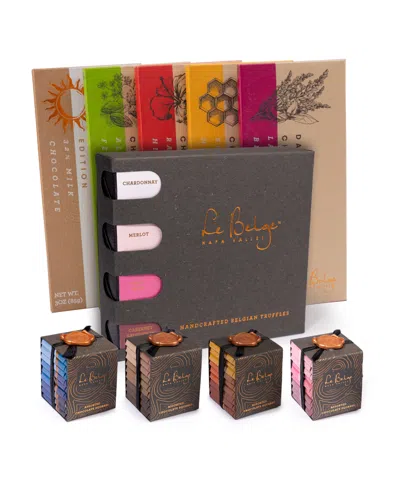 Le Belge Chocolatier Classic And Wine Pearl Truffle Box Set, 32 Pieces In No Color