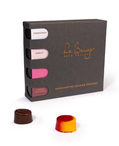Le Belge Chocolatier Wine Tasting Pearl Box Set, 16 Pieces In No Color