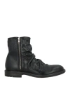 Le Bohémien Man Ankle Boots Black Size 8 Leather