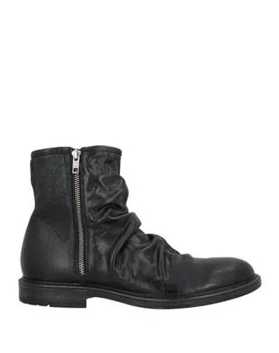 Le Bohémien Man Ankle Boots Black Size 8 Leather