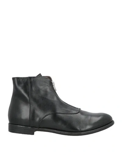 Le Bohémien Man Ankle Boots Black Size 9 Calfskin