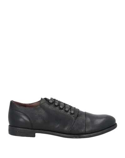 Le Bohémien Man Lace-up Shoes Black Size 7 Leather
