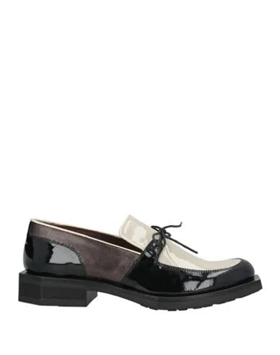 Le Bohémien Woman Loafers Light Grey Size 10 Leather In Gray