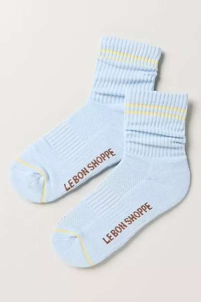 Le Bon Shoppe Boyfriend Socks In Blue