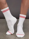 Le Bon Shoppe Boyfriend Socks In Clean White