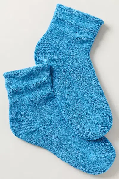 Le Bon Shoppe Cloud Cozy Socks In Blue