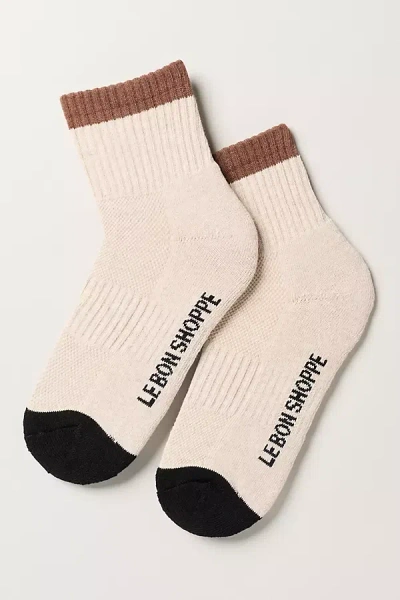 Le Bon Shoppe Colorblock Socks In Black