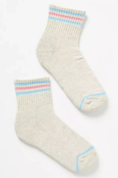 Le Bon Shoppe Girlfriend Socks In Grey