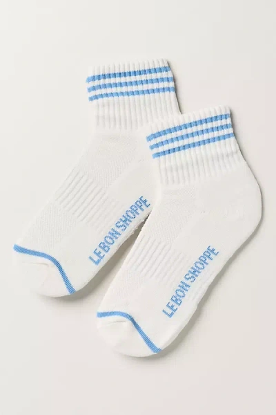Le Bon Shoppe Girlfriend Socks In Ivory