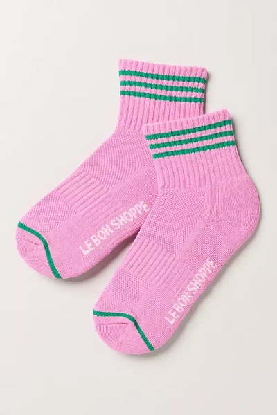 Le Bon Shoppe Girlfriend Socks In Pink