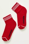 Le Bon Shoppe Girlfriend Socks In Red