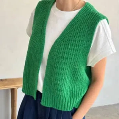 Le Bon Shoppe Granny Vest In Green
