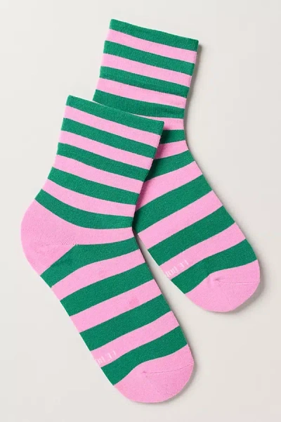 Le Bon Shoppe Wally Striped Socks In Multicolor