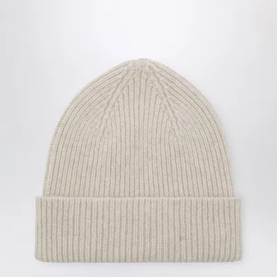 Le Bonnet Caregora & Wool Beanie In White