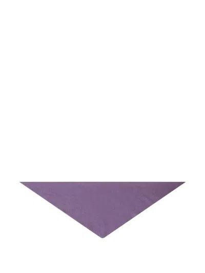 Le Bonnet Knitted Scarf In Purple
