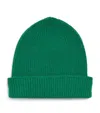 Le Bonnet Ribbed Classic Beanie In Green