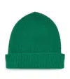 Le Bonnet Ribbed Classic Beanie In Green